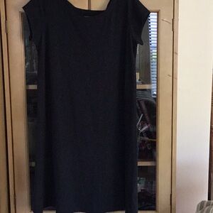 Eileen Fisher casual black dress